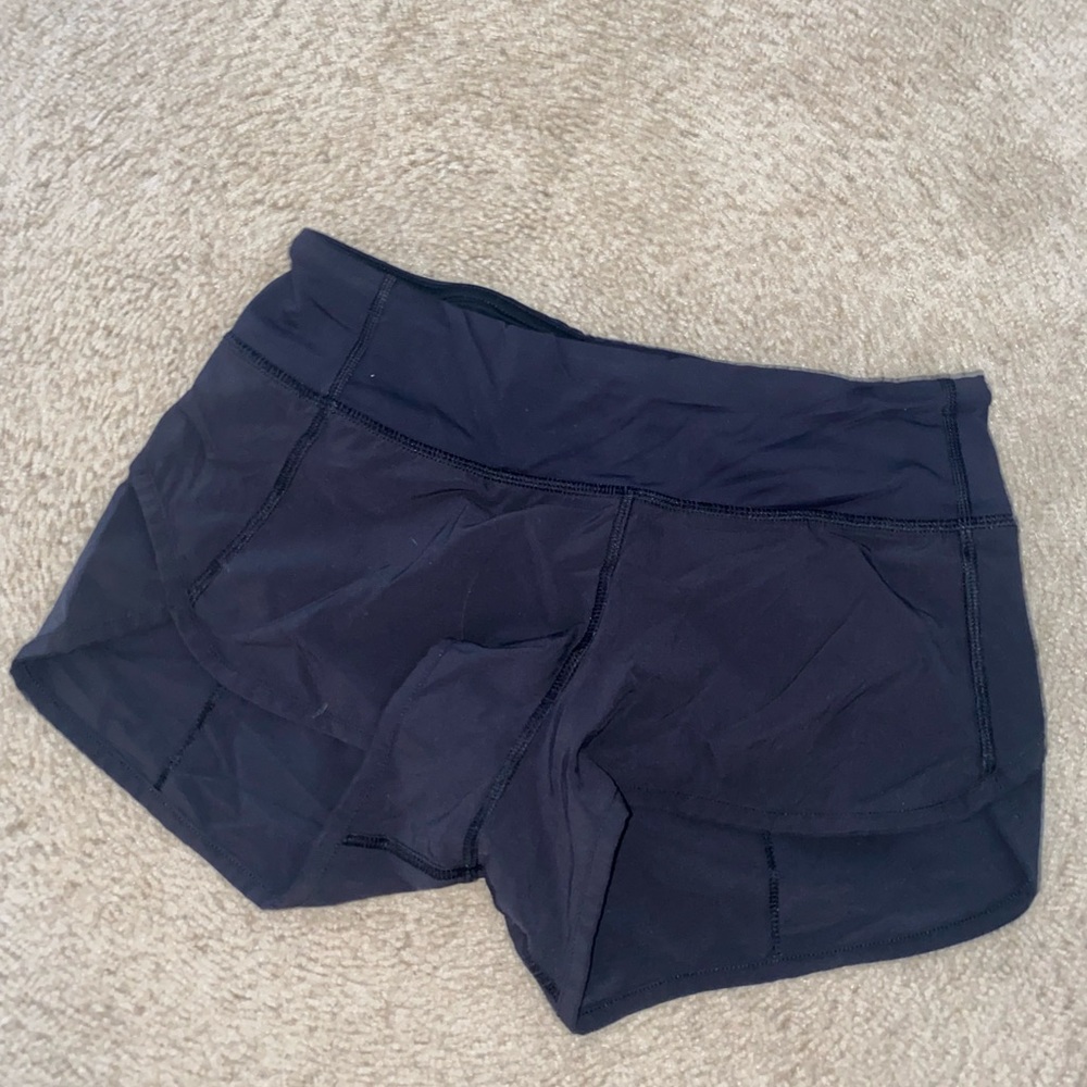 Lululemon size 2 black sport short